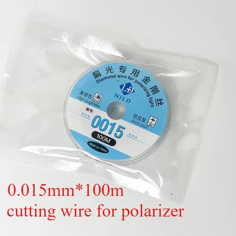 Gold Cutting Wire 0.015mm 100m for LCD Screen Polarizer Film Separation Phone Repair Tool