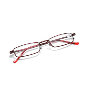 Unisex Ultra-Light Reading Glasses Anti-Fatigue Presbyopia Eyewear +1.0 +1.5 +2.0 with Case