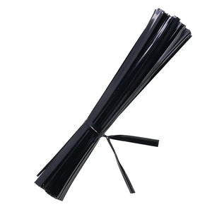 100-Pack 4" Metal Twist Ties for Bread Bags & Reusable Storage Clips