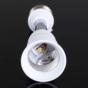 10-Pack E27 LED Bulb Holder Extension Adapter Socket Converter Screw Base