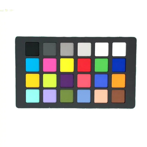 24 Colorchecker Classic Mini Test Chart 64x108mm – Superior Digital Color Correction Palette