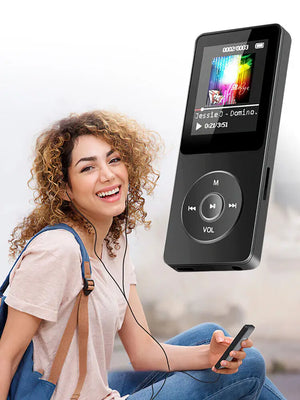 128GB Bluetooth MP4/MP3 Lossless Music Player with FM Radio & Recorder for Sports