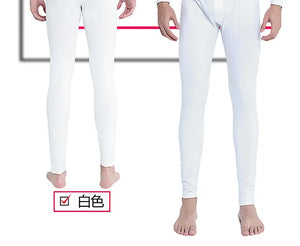 "5XL Thermal Cotton Long Johns Set - Oversized Winter/Spring T-Shirt & Pants"