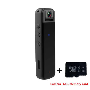 1080p Mini Camera with Night Vision and WiFi - Law Enforcement and Sports Action Recorder