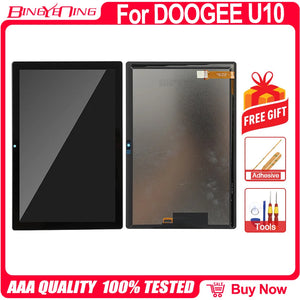 10.1" LCD Touch Screen Digitizer for Doogee U9/U10 Tablet 1280x800 Replacement Display Module