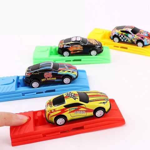 10-Pack Mini Diecast Toy Cars Set - Kids Vehicles, Party Favors, Collectibles