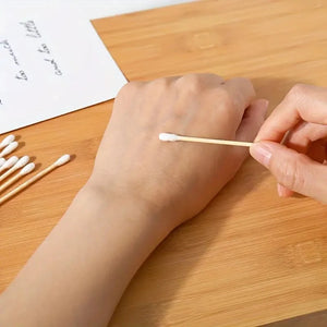 1000-Pack Dual Tip Cotton Swabs for Makeup, Ear Cleaning & Personal Care