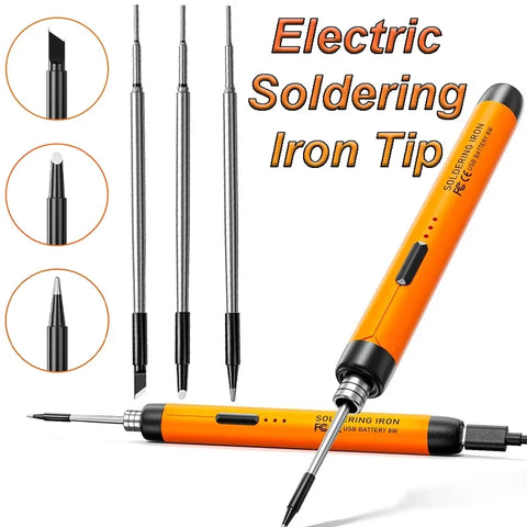 5V 8W Mini Soldering Iron Tip Rapid Heat Professional Welding Tool Solder Accessories Replacement