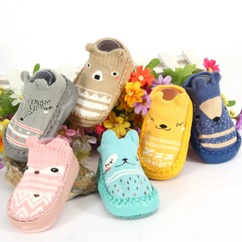 Baby Anti-Slip Socks Shoes for Spring & Autumn Walking