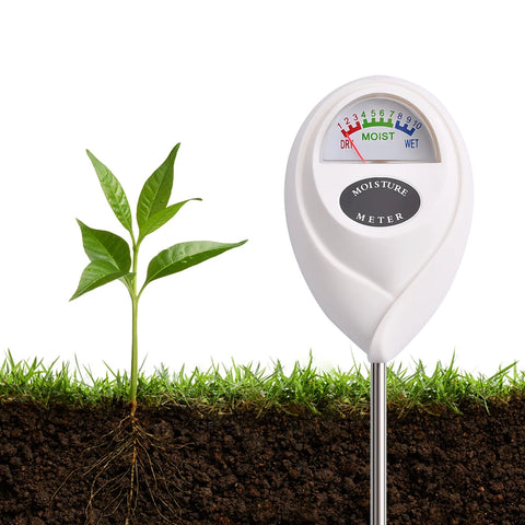 3-in-1 Soil Moisture, Light, pH Meter for Garden Plants - Sunlight, Water, Acidity Tester