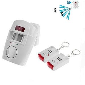 Wireless Motion Sensor Alarm Security System Remote-Controlled for Home Garage Indoor Outdoor