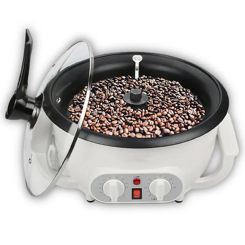 Electric Coffee Bean Roaster Machine: Home Peanut, Grain, Popcorn Dryer & Baking Stove