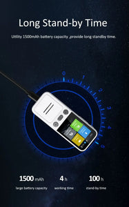 Portable T16 AI Voice Translator: 138 Languages, Real-Time, 3.1" Screen, Offline Capability, Voice Record