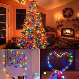 100m 1000 LED Fairy String Lights Copper Wire Waterproof 220V/110V EU/US Plug Outdoor Party Wedding Decor