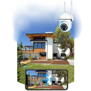1080p Wireless Home Security Camera, 360° Smart Monitor, Night Vision, Remote Intercom, A7 HD Surveillance