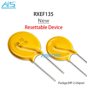 10-Pack Rxef135 72V 60V 1.35A PTC Resettable Fuses 1350mA Self-Recovery