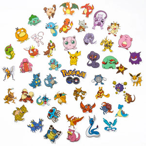 Kawaii Anime Stickers - Cute Waterproof Cartoon Decals for Laptops, Suitcases, Bikes (10/30/50 Pcs)