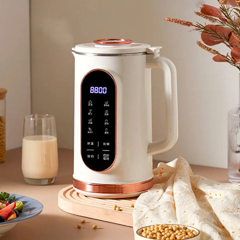 220V Mini Soymilk Maker 1.5L Blender Rice Paste Juicer Electric Soybean Milk Machine Kitchen Appliance