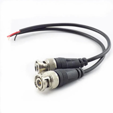 BNC Male to Female Adapter DC Power Cable for CCTV Camera Security Systems
