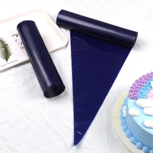 100-Piece 21" Disposable Pastry Bags - Non-Slip Cake Decorating & Icing Supplies