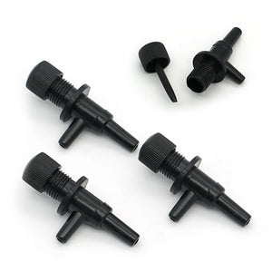 10-Piece Adjustable Aquarium Air Valves for 4mm Tube - Oxygen Pump Divider for Fish Tank
