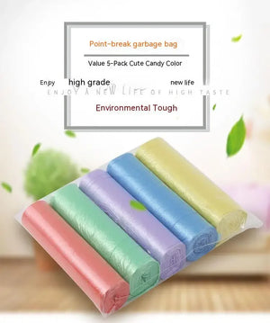 100-Pack Heavy Duty Trash Bags for Kitchen, Office, Bathroom Waste Disposal