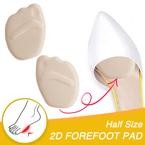 Breathable Foam Insoles Shock Absorption Shoe Inserts Relieve Front Foot Pressure