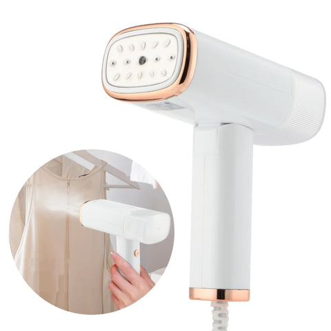 Compact 1000W Handheld Garment Steamer for Clothes, Home & Travel – Electric Fabric Iron for Silk & More