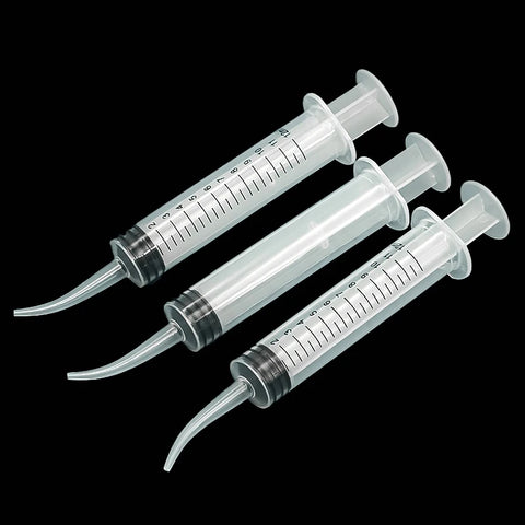 12ml Elbow Syringe for Bird Feeding & Medicine, Needleless Plastic Feeder for Pigeons