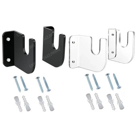 Acrylic Skateboard Wall Rack - Non-Slip Display Holder, Easy Install for Home Decor