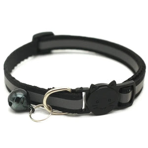 10-Pack Adjustable Cat & Kitten Safety Collars with Bells - Pet Collar Set