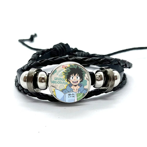 Anime My Hero Academia Cosplay Charm Wristband Bracelet Jewelry Gift