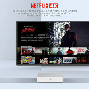 Google & Netflix TV Box Android 12 Amlogic S905Y4 2GB/32GB 4K Dual WiFi BT5.0 Voice Control Streaming