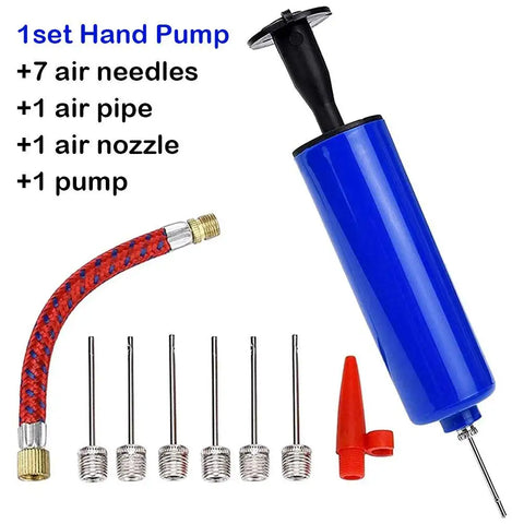 10pcs Mini Hand Air Pump Inflator Kit with Needle for Soccer Basketball Volleyball Football Balls