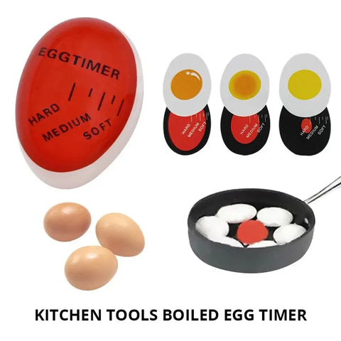 Color-Changing Egg Timer for Perfect Boiled Eggs - Precision Cooker Tool