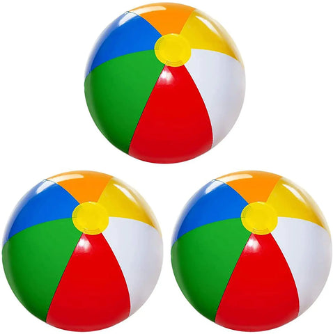 30cm Colorful Inflatable Beach Ball Pool Party Toy Water Game for Kids