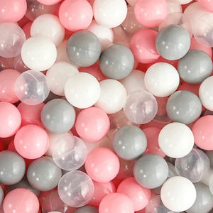 100 Pack Colorful 5.5cm Play Balls for Kids, Ball Pits & Party Games