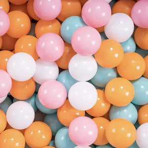 100 Pack Colorful 5.5cm Play Balls for Kids, Ball Pits & Party Games