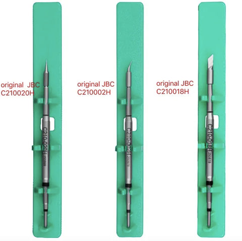 C210 Soldering Iron Tips for JBC T210-A & Sugon T26/T26D Handles, New Pack