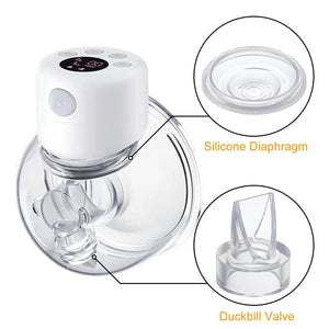 10-Piece Silicone Valve & Diaphragm Set for Electric Breast Pump Accessories