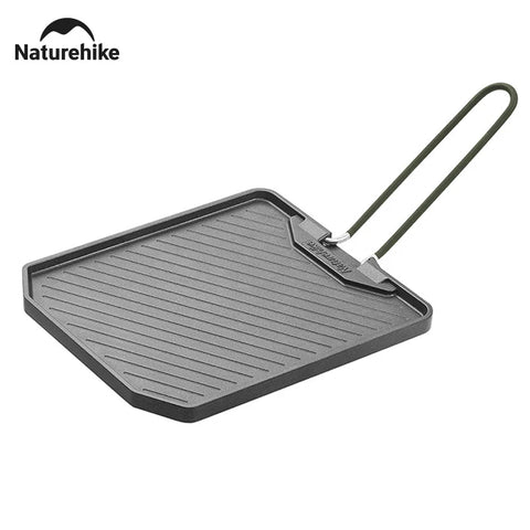 Camping Non-Stick Portable Fry Pan: Folding, Easy Clean for Hiking, BBQ, Picnic, and Outdoor Cooking