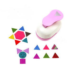 1.5cm Scrapbook Paper Punch Cutter for DIY Crafting, Foam, Photo, Card Shapes