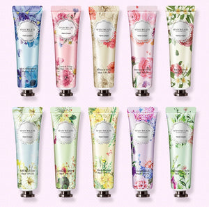 10-Piece Moisturizing Hand Cream Set - Fruity & Floral Scents Skincare