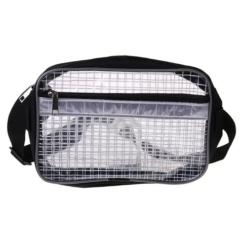 Clear Anti-Static PVC Tool Bag for Engineers - Cleanroom Fanny Waist Pack