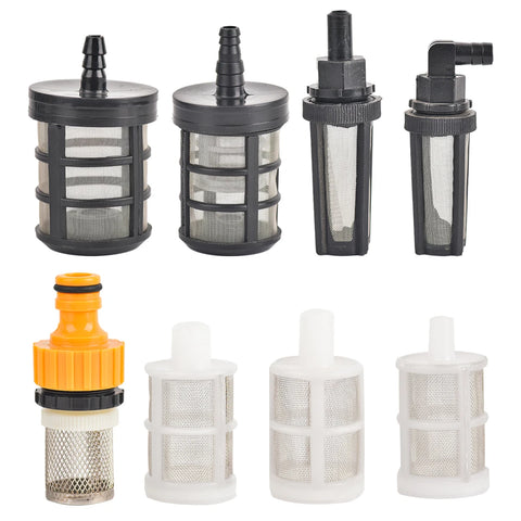 Adjustable Water Hose Valve with Filter 8-13mm for Car Wash & Garden Use