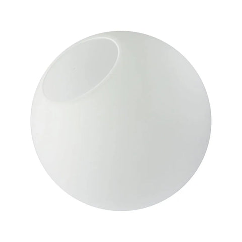 Frosted Opal Glass Globes for Light Fixtures - Replacement Covers D13cm D15cm D18cm D20cm - Chandelier Lamp Shades