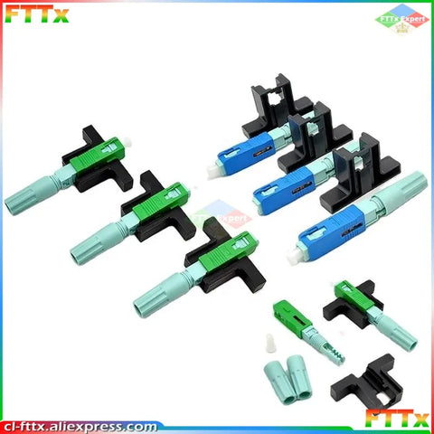 58mm SC APC UPC Single-Mode Fiber Optic Fast FTTH Cold Connector Tool
