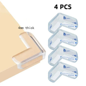1-5m Self Adhesive Table Edge & Corner Protector Strip - Transparent Soft Bumper for Baby Safety