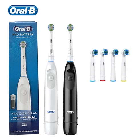 Electric Toothbrush 5010 for Adults - Precision Clean, Soft Bristles, Gum Care, Includes Refills