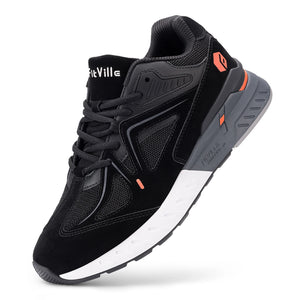 Extra Wide Women's Walking Sneakers, Lightweight for Flat Feet & Plantar Fasciitis, Heel Pain Relief